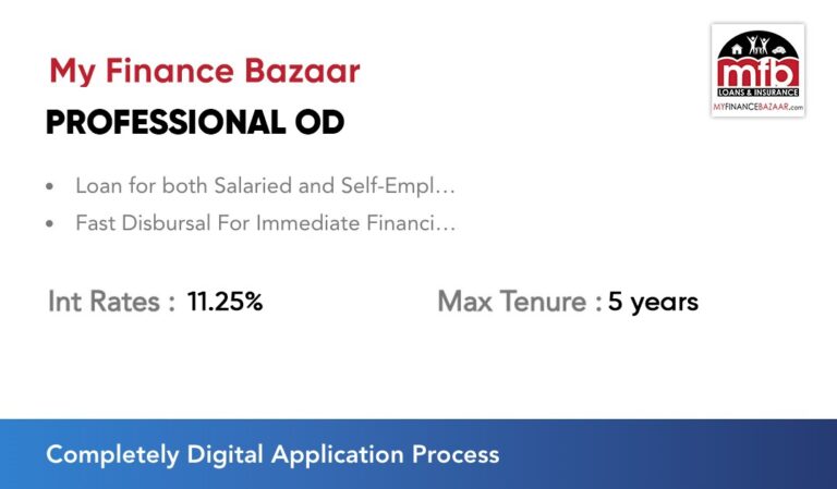 Professional OD Offer - My Finance Bazaar