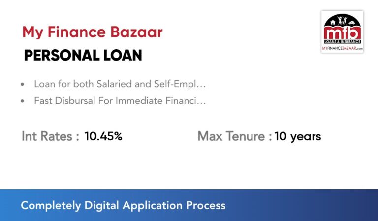 Personal Loan Offer - My Finance Bazaar